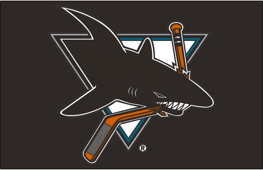 San Jose Sharks 2001-2007 Jersey Logo iron on heat transfer